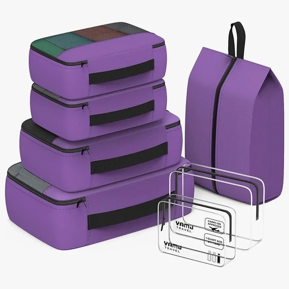 7 piece packing cube combo - Picture 1 of 5
